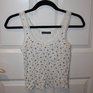 Brandy Melville Floral Tank